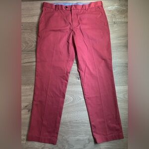 Brooks Brothers Lightweight Advantage Chino Milano Red 36x30